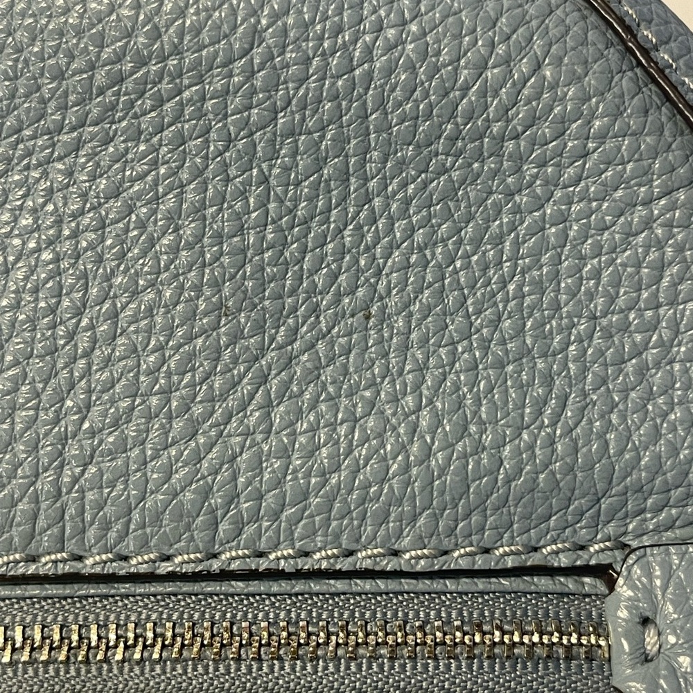 Coach Blue  Pebble Leather Mini Backpack - Picture 11 of 16